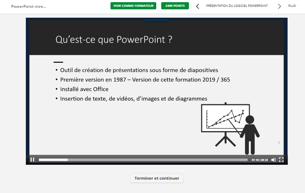 PowerPoint niveau 11